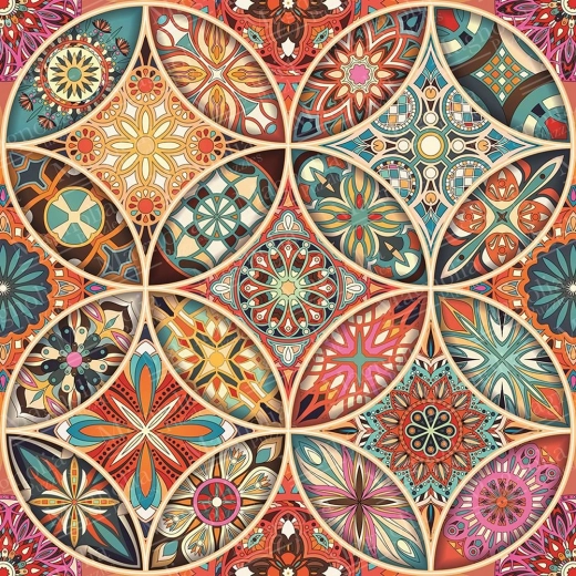 Puzzel mandala 1023 stukjes