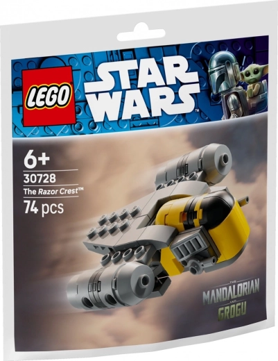 LEGO Star Wars mini Razor Crest ship model