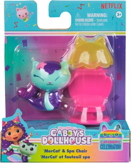 Gabby’s Dollhouse – Kitty Fairy figure with treasure chest