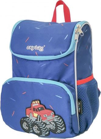 kinder-voorschoolse rugzak moxy truck