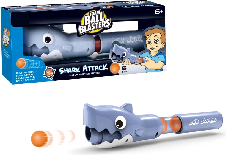 Airsoft Pistol Shark with 6 Rounds