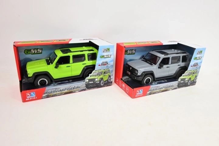 Off-road car with light and sound effects