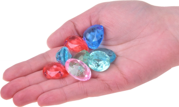 Sparkling stones as a reward