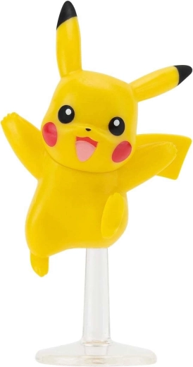 Dynamic Pikachu pose with stand