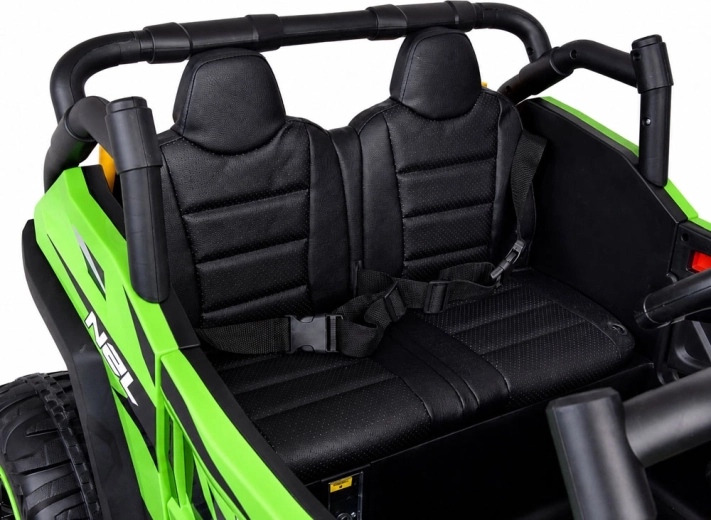 Two-seater comfort and safer riding