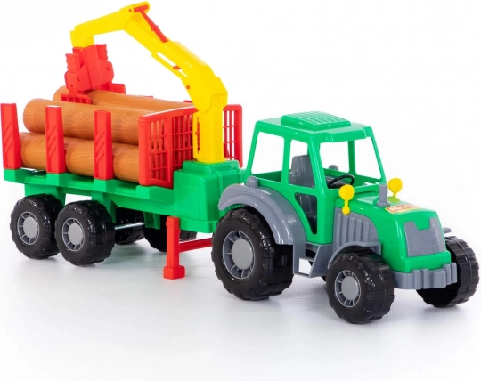 Altaj Forestry Tractor with Trailer