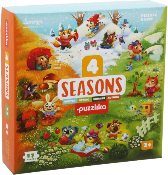 Puzzlika Vier Seizoenen educatieve puzzel voor kinderen