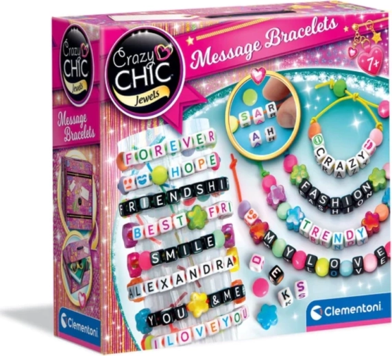 Armbandjes met bericht Crazy Chic
