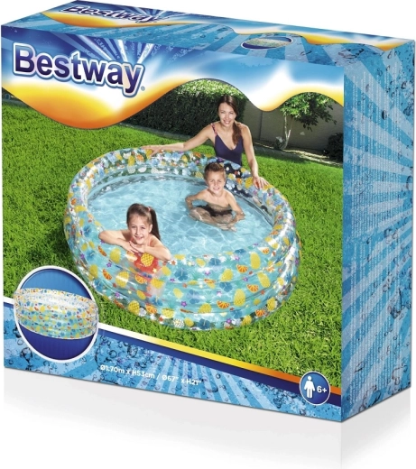 Cheerful tropical design that invites play