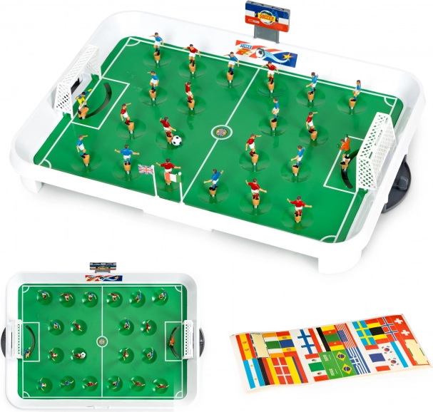 Mini Tischfußball mit Federn