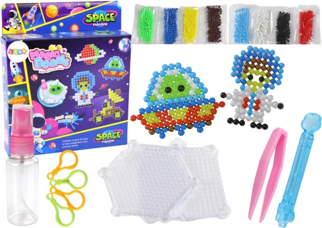 Magische startset van waterparels ruimte