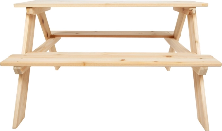 Integrated benches for comfortable seating