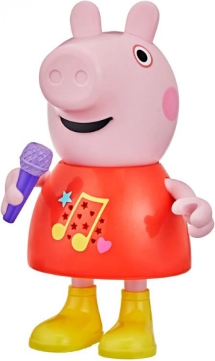 Peppa Pig pratend en zingend varkentje van Hasbro