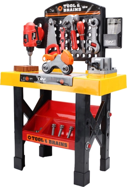 grote kinderwerkbank tool & brains, 39 onderdelen