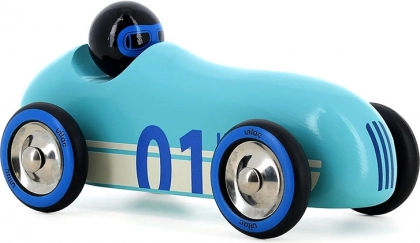 Vilac Voiture en bois Old Sport turquoise