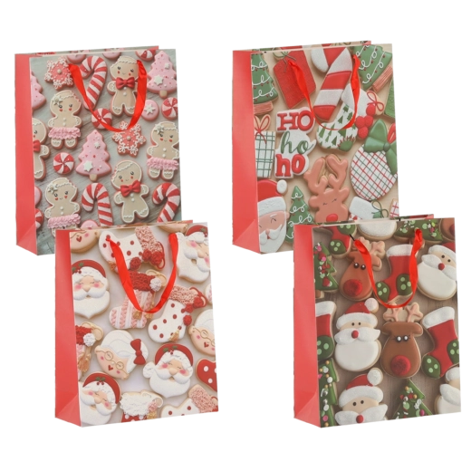 Christmas gift bag XMAS 30 × 42 × 12 cm