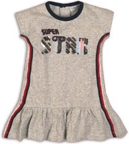 Robe enfant Dirkje sportive SUPER STAR grise
