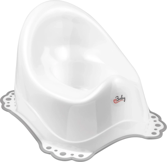 Pot musical antidérapant Maltex Classic blanc
