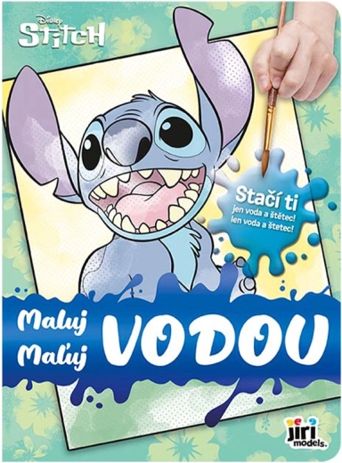 Paint with Water Lilo & Stitch – magical coloring book for kids