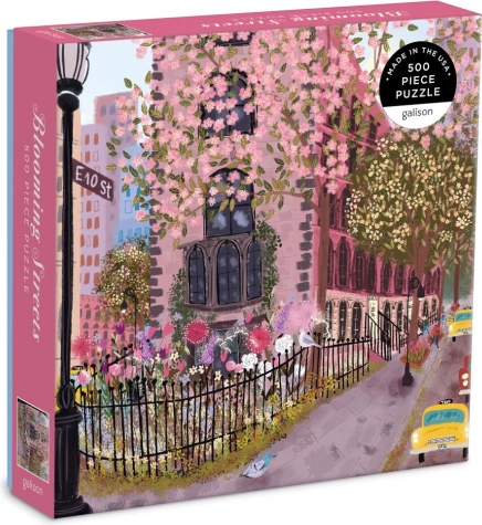 Puzzel Bloeiende straten – 500 stukjes GALISON