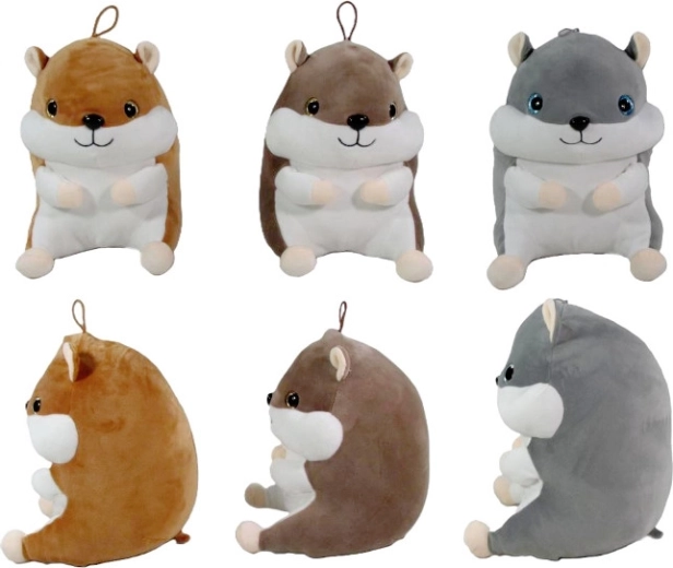 Hamster en peluche 20 cm