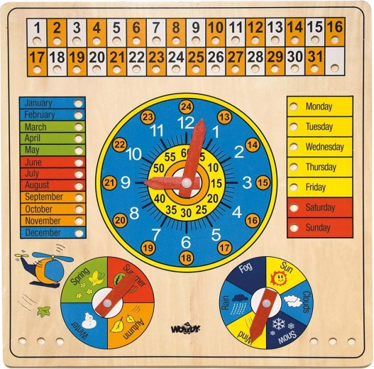 Woody Multipurpose Calendar in English
