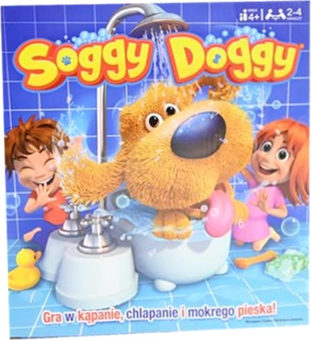 Soggy Doggy – a family skill game with a wet dog