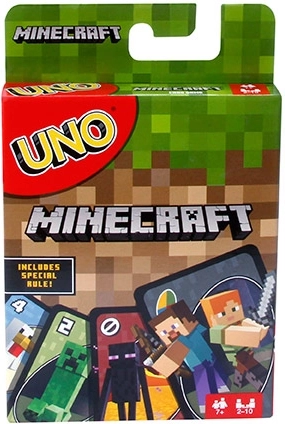 UNO Minecraft card game