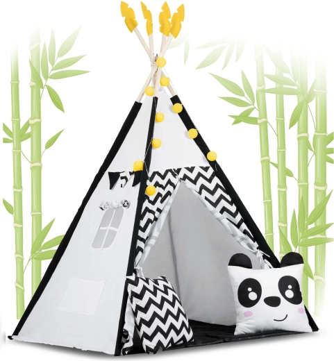 Ensemble complet avec lumières et guirlande