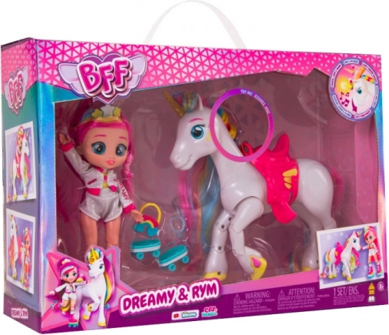 Cry Babies BFF set Dreamy and unicorn Rym