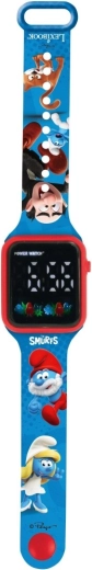 Bracelet en silicone confortable avec motifs Schtroumpfs