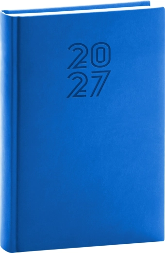 Notique Aprint dagagenda 2027 blauw 15 × 21 cm
