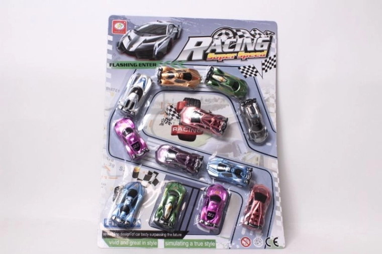 Set of 12 toy cars