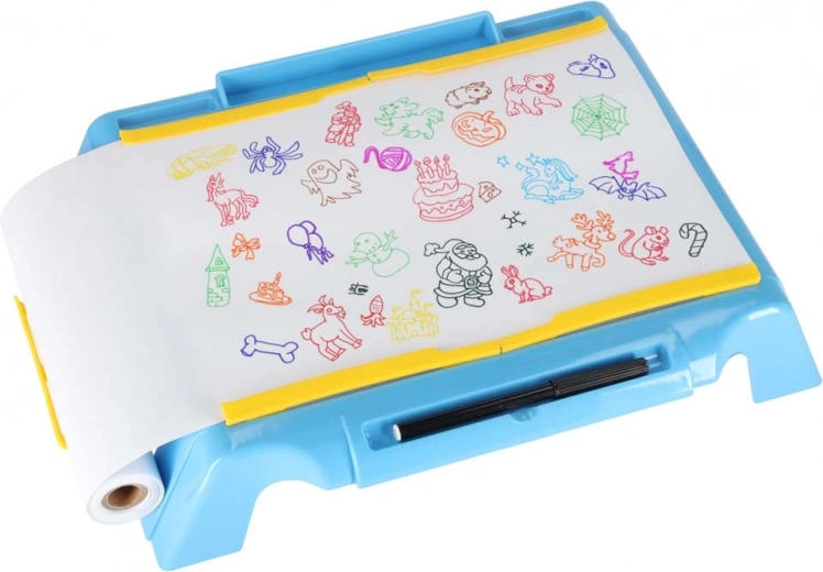 Alles bij de hand: lade voor stiften en papierrol