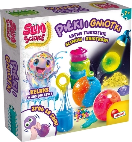 Lisciani Slumi creative set for slime balls and anti-stress squeeze toys