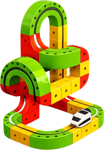 Building tracks in 2D and 3D