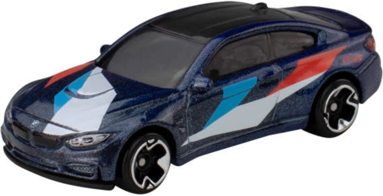 Hot Wheels silver BMW M4 – collectible model