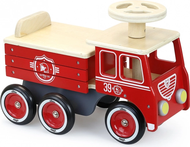 Draisienne en bois pompiers Vilac