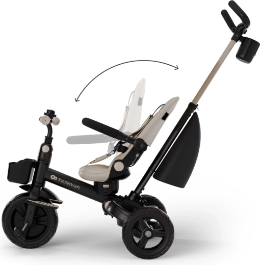360° swivel seat and reclining position