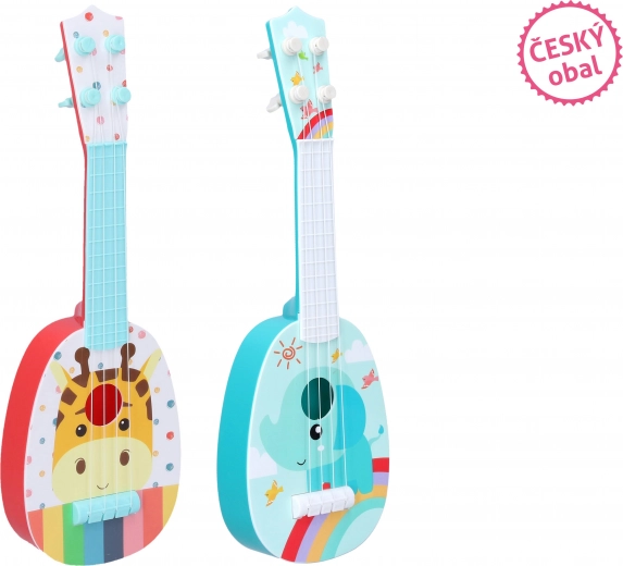 Children’s guitar with African animal motif