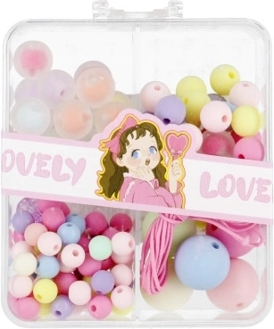 Kleurige en pastelgekleurde kralen voor creatieve sieraden