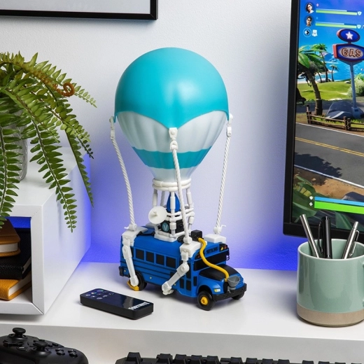 Fortnite Battle Bus Light with RGB Backlighting and Headphone Stand