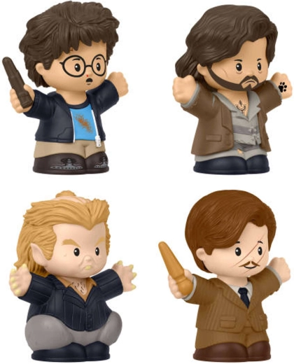 Vier favoriete personages in één set