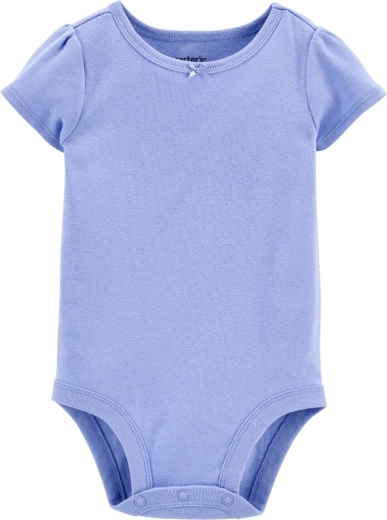 Soft short-sleeve bodysuit