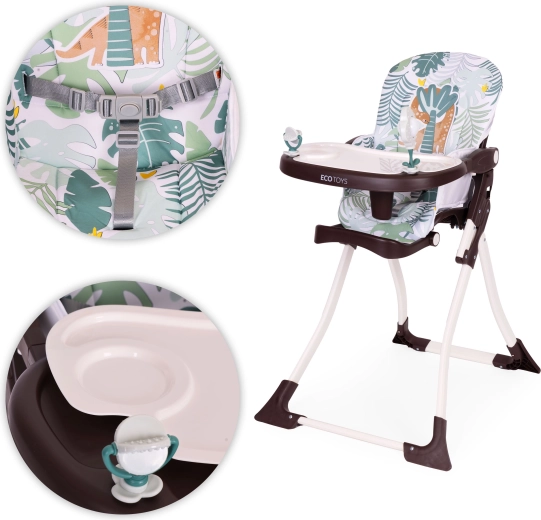 Dubbel blad met interactief speelgoed