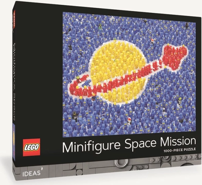 Puzzel LEGO minifiguur ruimtemissie 1000 stukjes van Chronicle Books