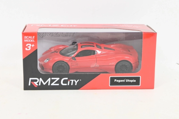 RMZ Pagani Utopia rouge – modèle en métal à rétrofriction