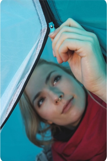 Ventilatie en muggengaas voor een rustige slaap