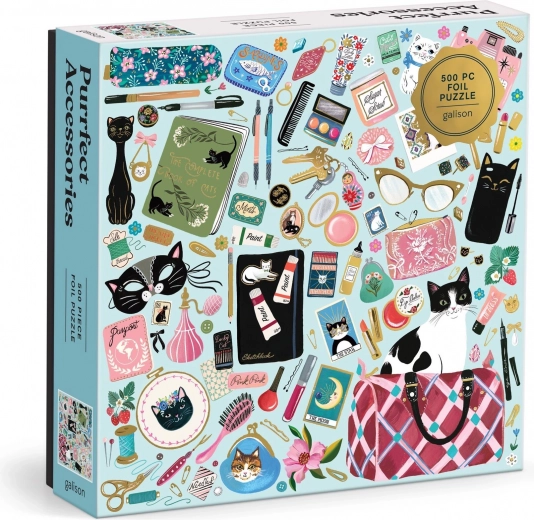 Vierkante puzzel Kataccessoires 500 stukjes