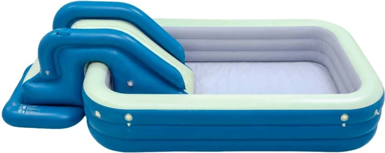 Glijbaan met trapjes voor extra plezier